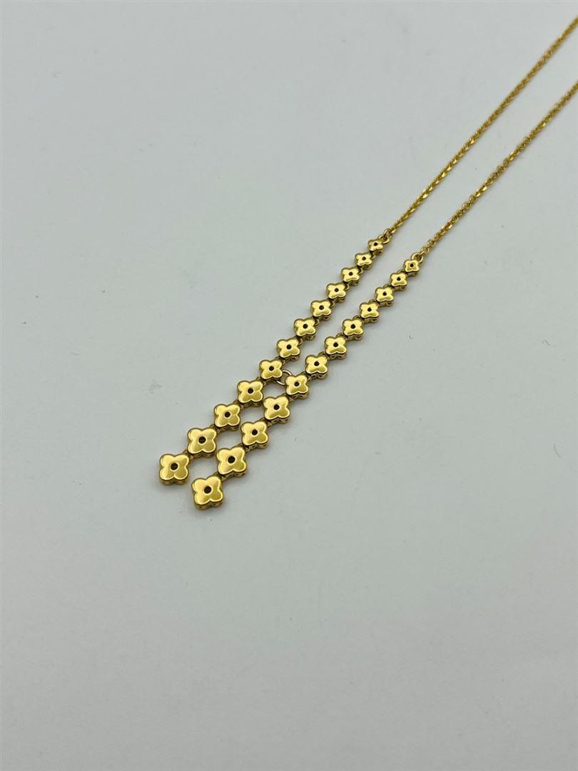 گردنبند طلا 18عیار گل143349