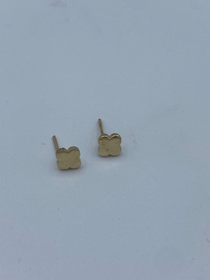 گوشواره ونکلیف طلای 18 عیار126515