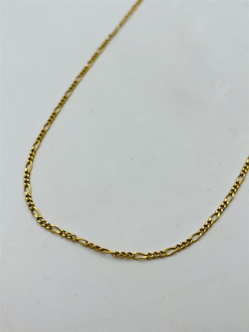 زنجیر طلا 18عیار فیگارو138511