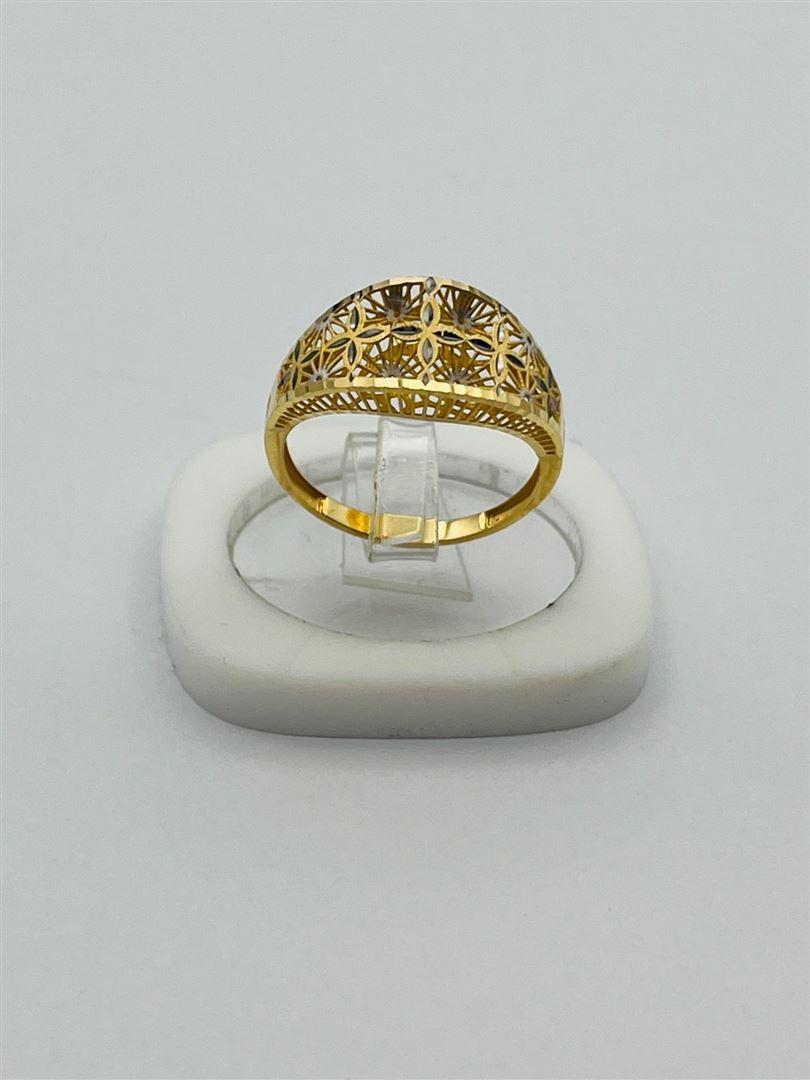 انگشتر طلا 18عیار تراش