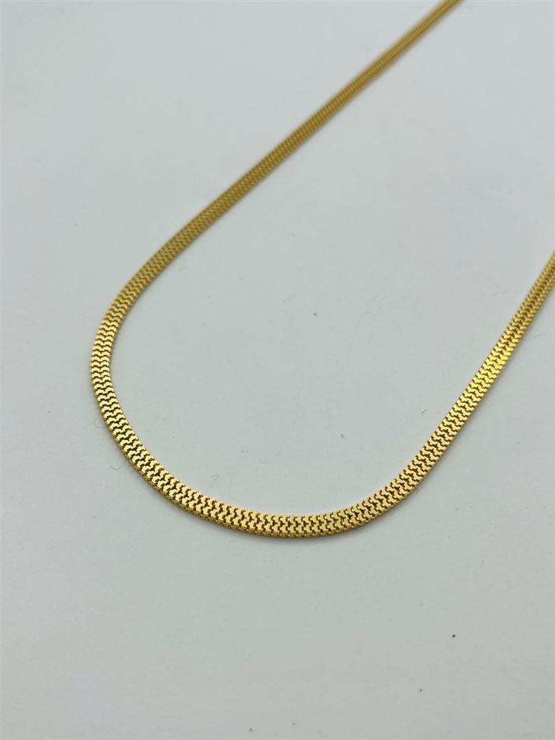 زنجیر طلا 18عیار بافت
