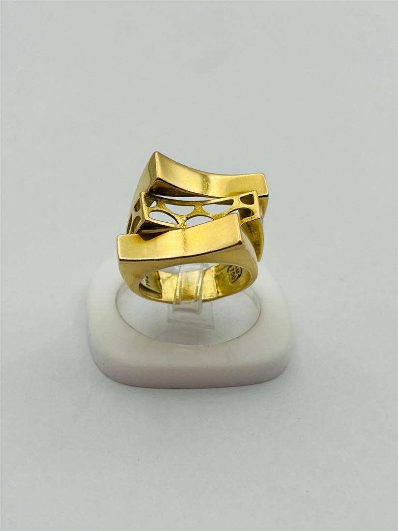 انگشتر طلا 18عیار تراش