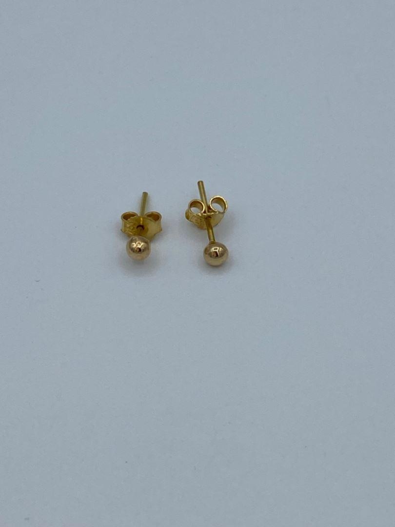 گوشواره طلای 18عیار گوی میخی 123882