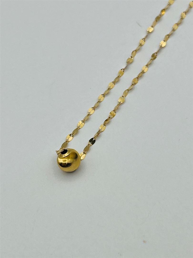 گردنبند طلا 18عیار گوی141788