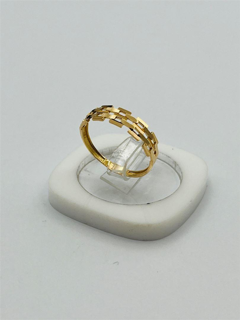 انگشتر طلا 18عیار طرح رولکس141072