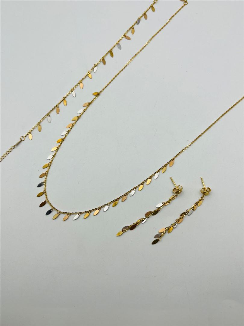 سرویس طلا 18عیار آویز دار