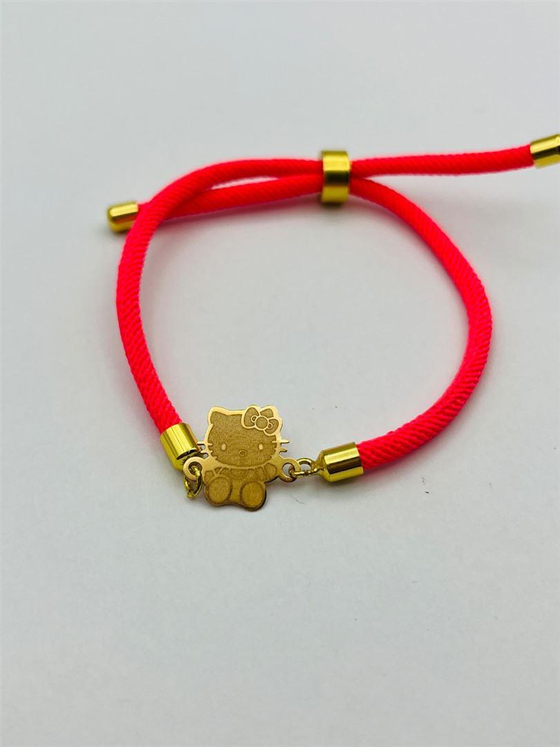 دستبند طلا 18عیار مارشال کیتی