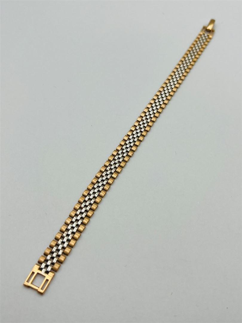 دستبند طلا 18عیار رولکس رزگلد