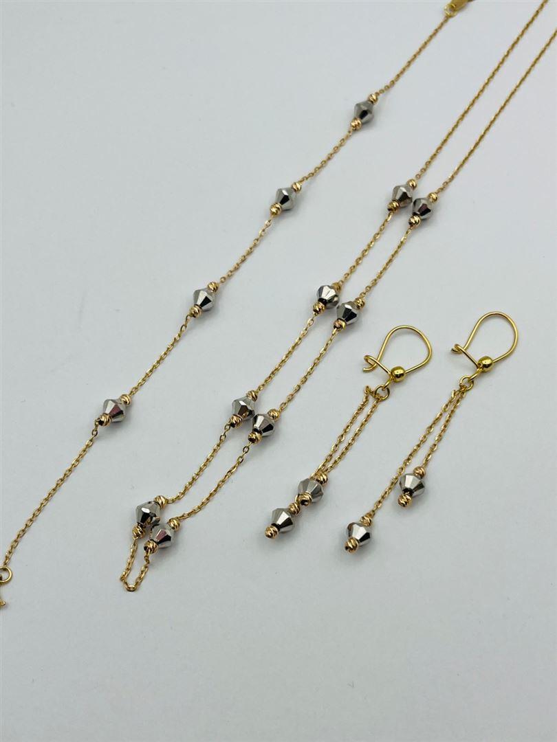 سرویس طلا 18عیار گوی [140847], [140848], [140849]