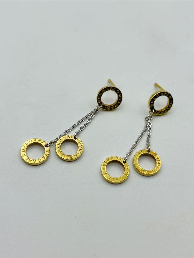 گوشواره طلا 18 عیار بولگاری138389