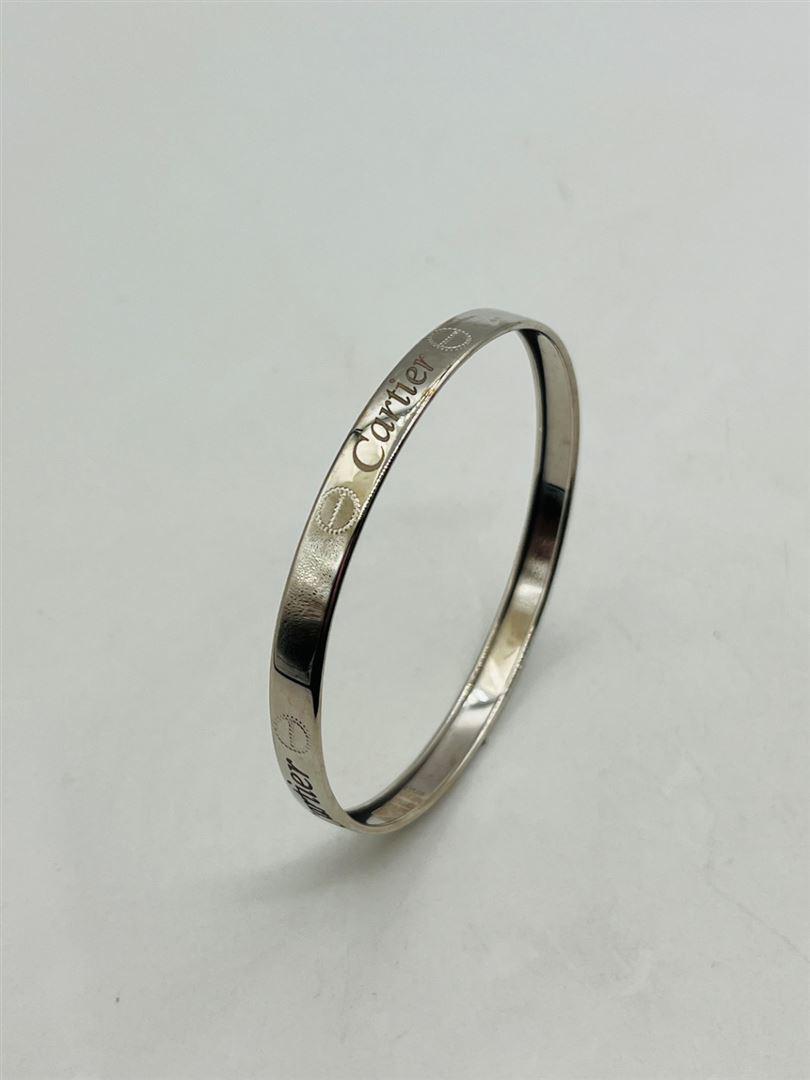 النگو طلا 18عیار کارتیر لاو سفید