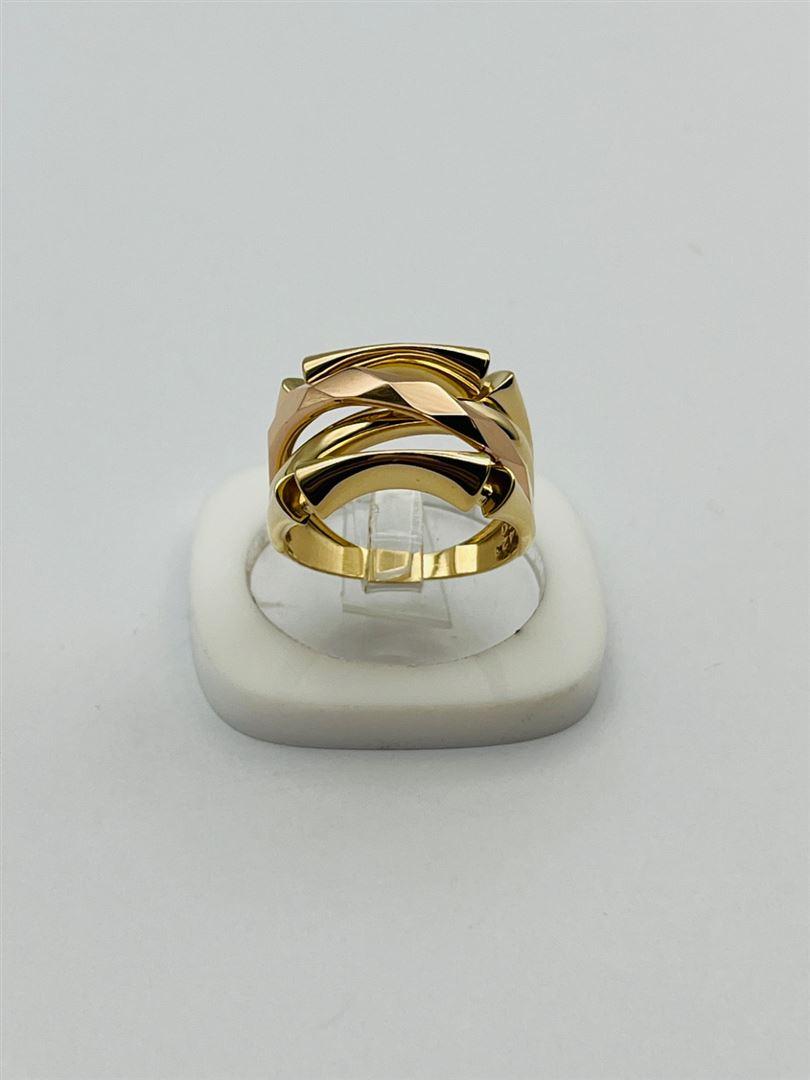 انگشتر طلا 18عیار کریستال