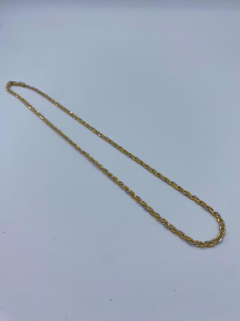 گردنبند خودکاری طلای 18 عیار 126775