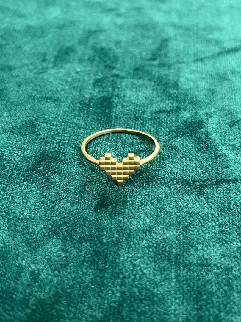 انگشتر قلب پیکسلی