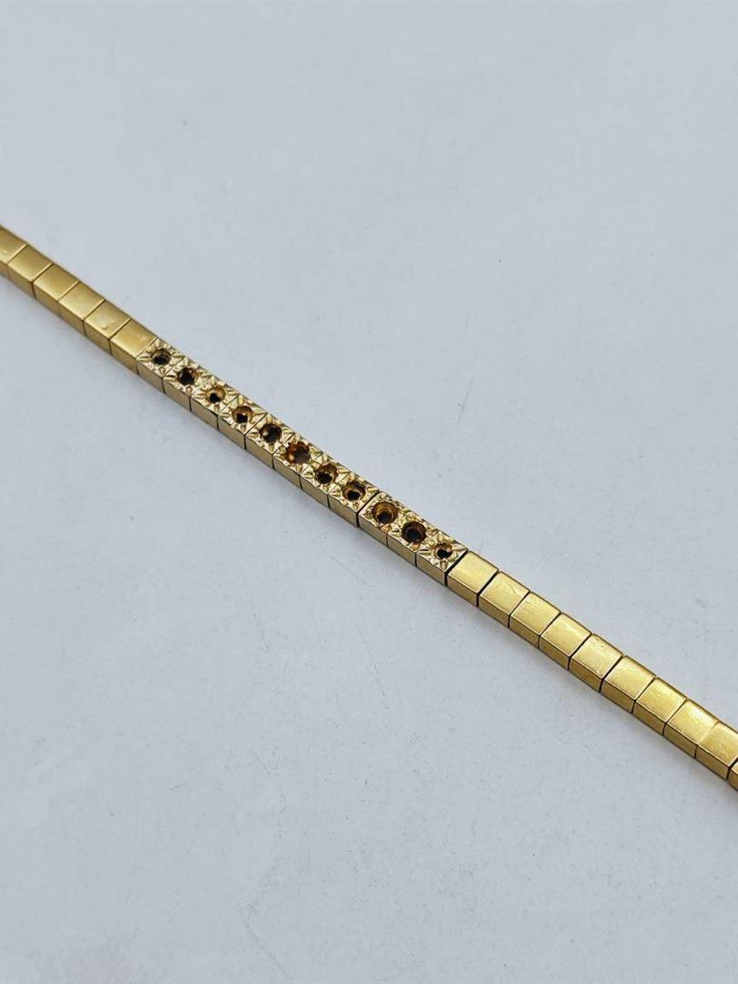 دستبند طلا 18عیار تنیسی