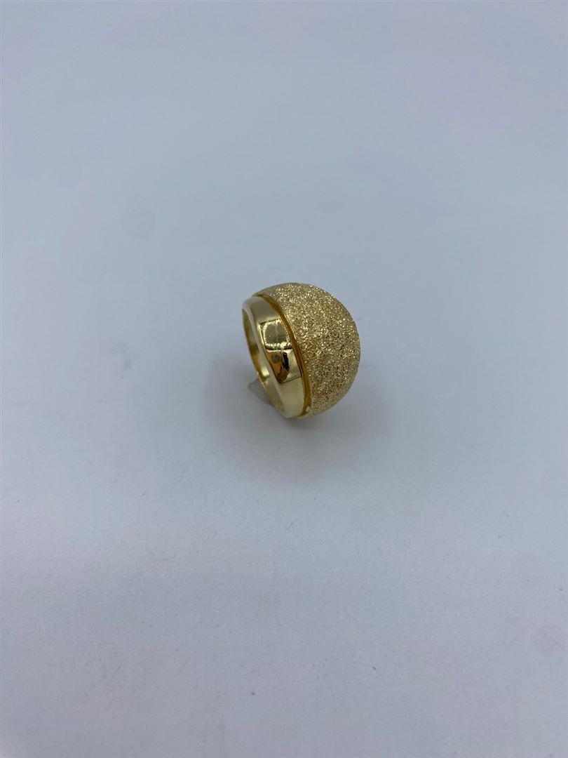 انگشتر شنی طلای 18 عیار128969