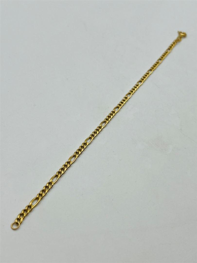 دستبند طلا 18عیار فیگارو138379