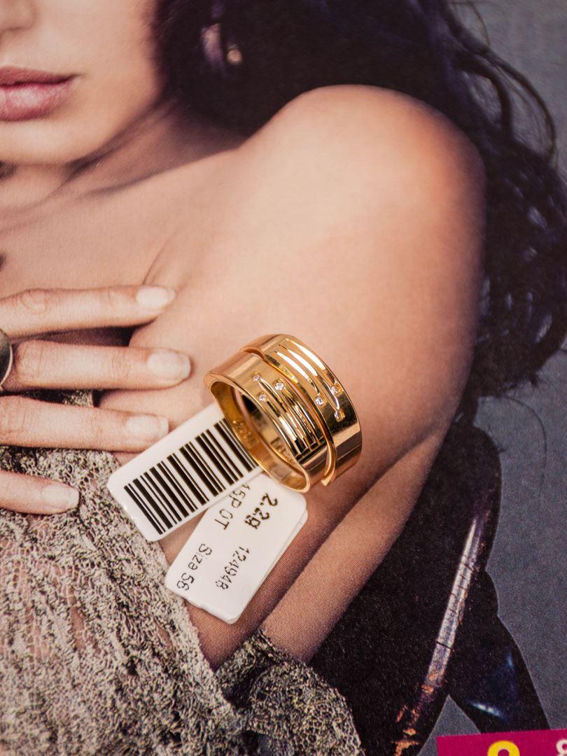 حلقه طلا 18 عیار 124947