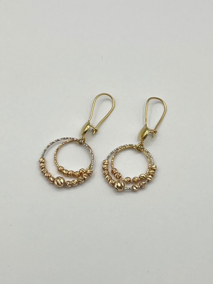 گوشواره طلا 18 عیار البرنادو 126908