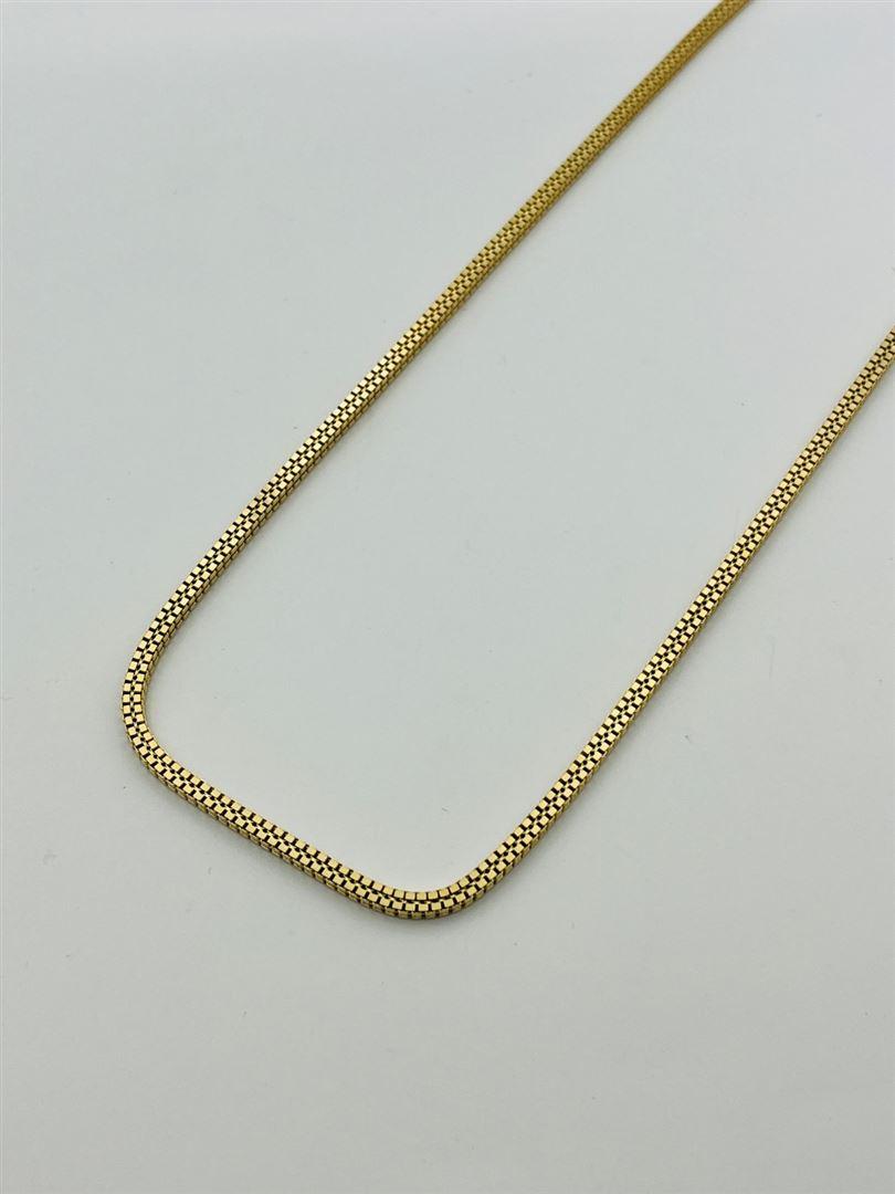 زنجیر طلا 18عیار طرح ونیزی142400