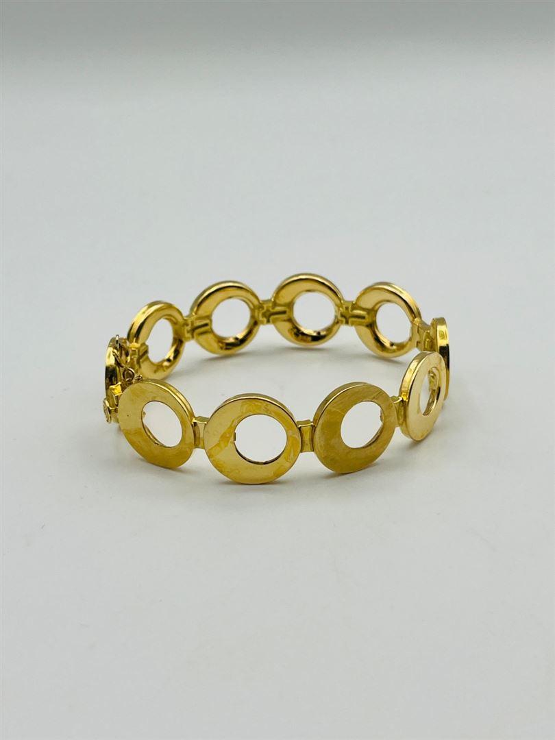 دستبند طلا 18عیار هندسی143676