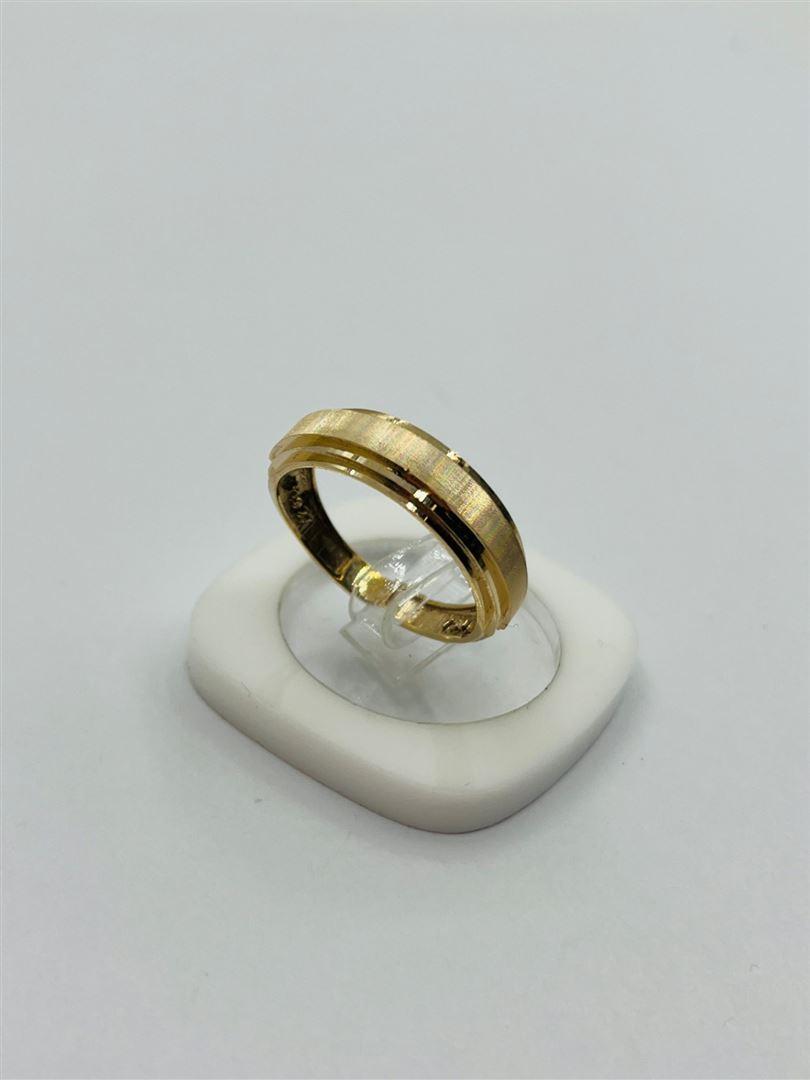 انگشتر طلا 18عیارتراش 139324