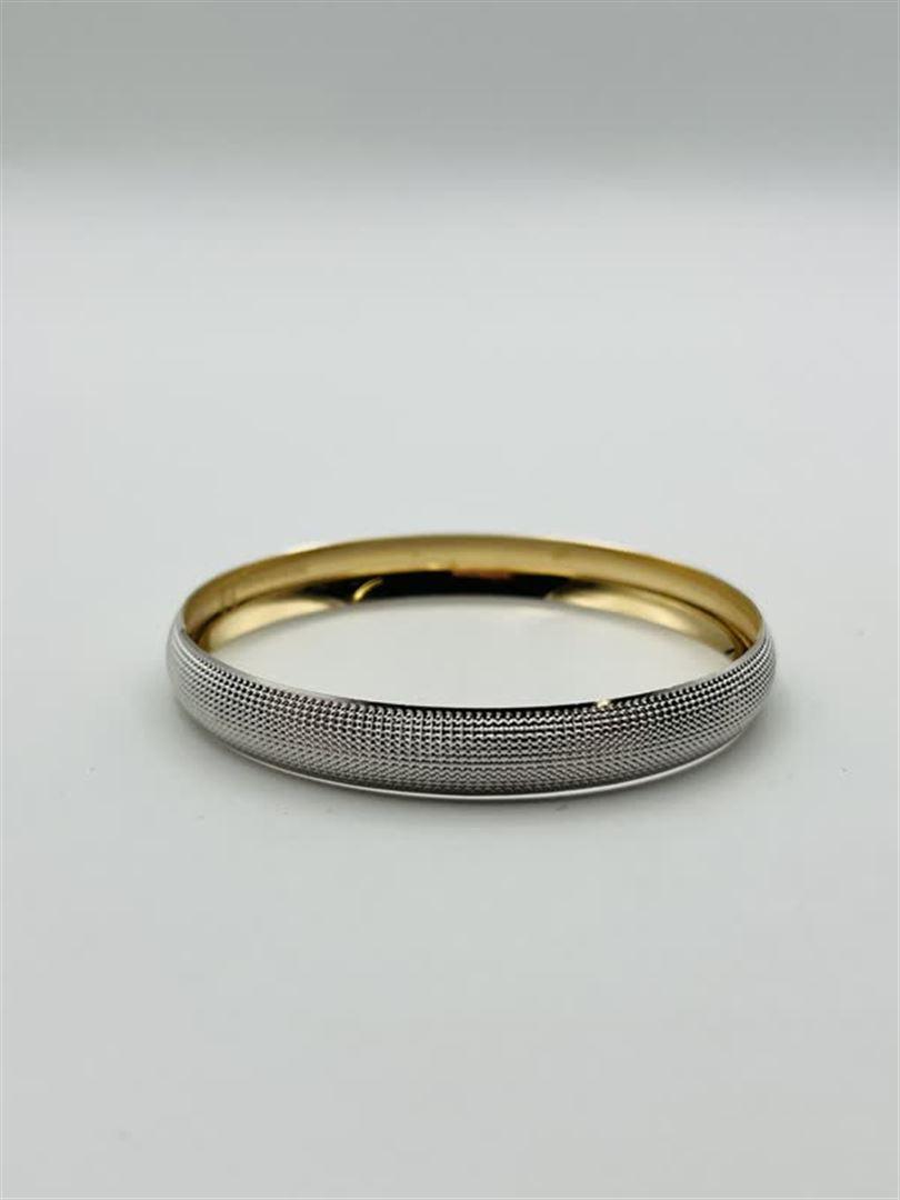 النگو طلا 18عیار تراش سفید