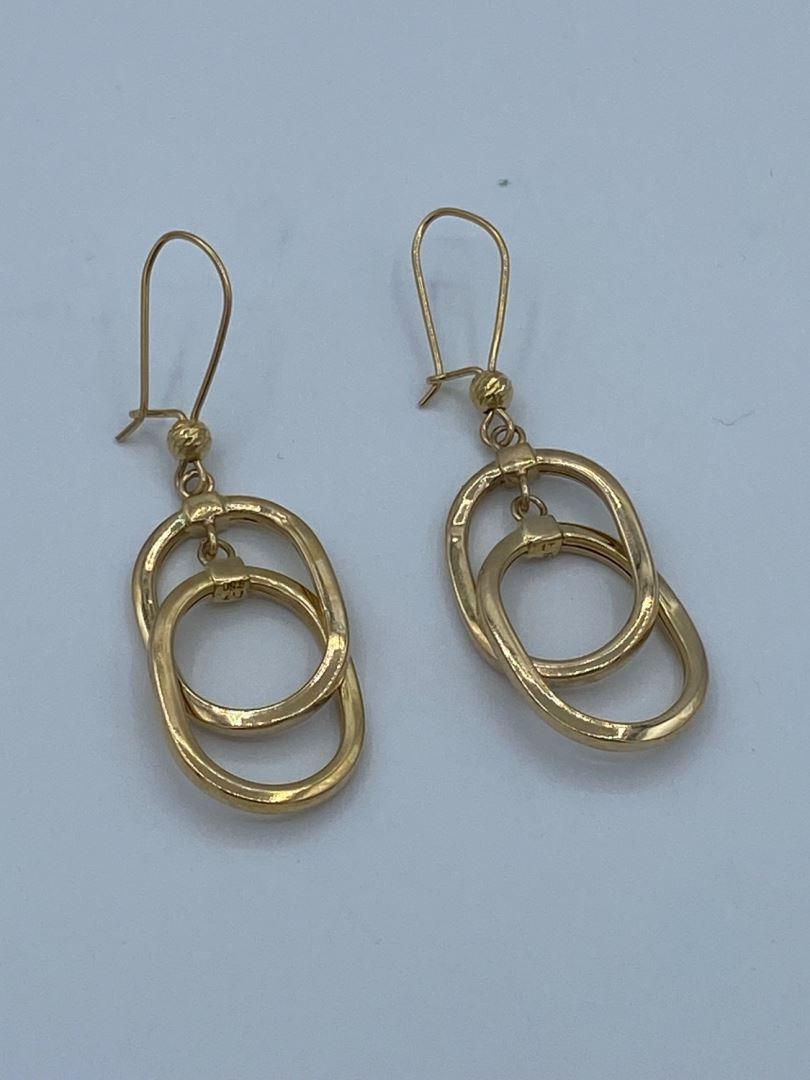 گوشواره حلقه ایی طلای 18 عیار126840