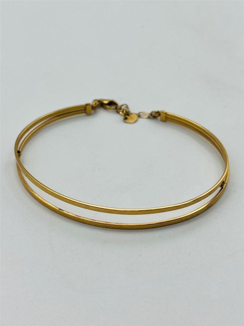 دستبند طلا 18عیار اینه ای138460