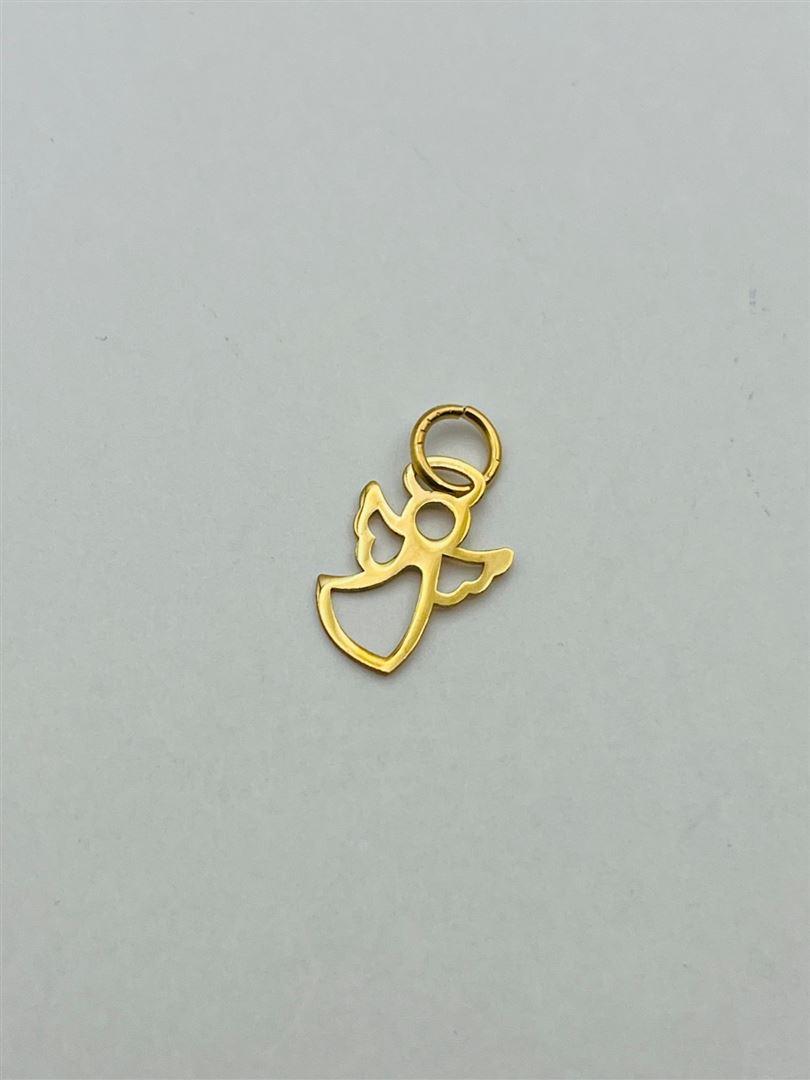 آویز پلاک طلا 18عیار فرشته