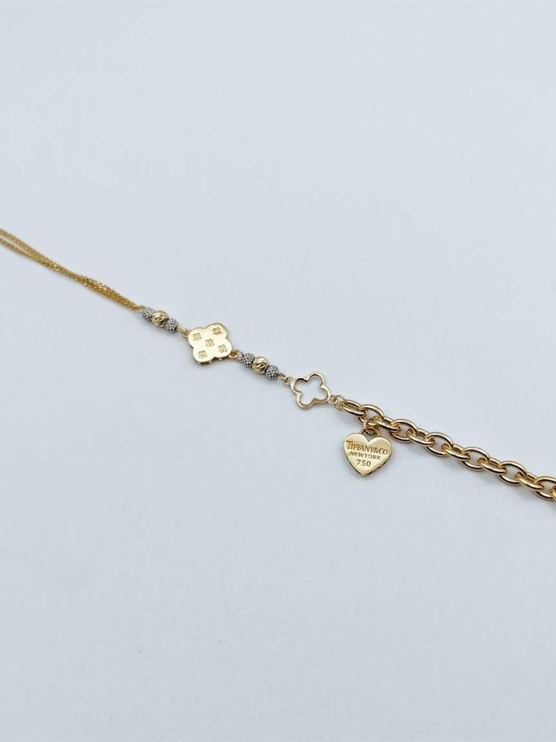 دستبند طلا 18عیار لویی ویتون