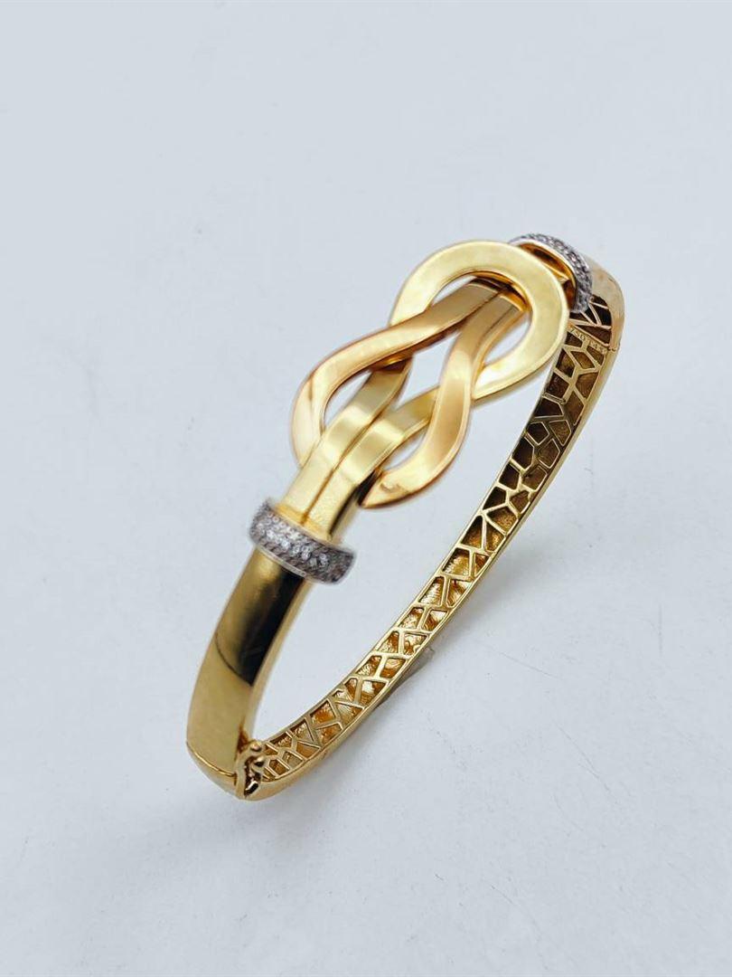 دستبند طلا 18عیار امگا138399