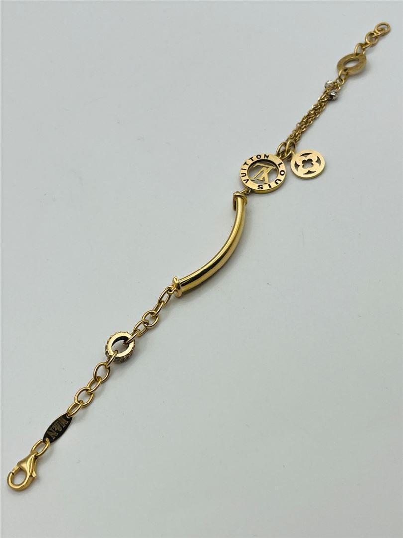 دستبند طلا 18عیار لویی ویتون142538