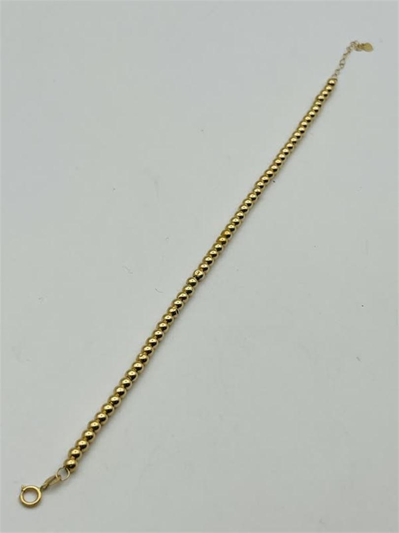 دستبند طلا 18عیار گوی