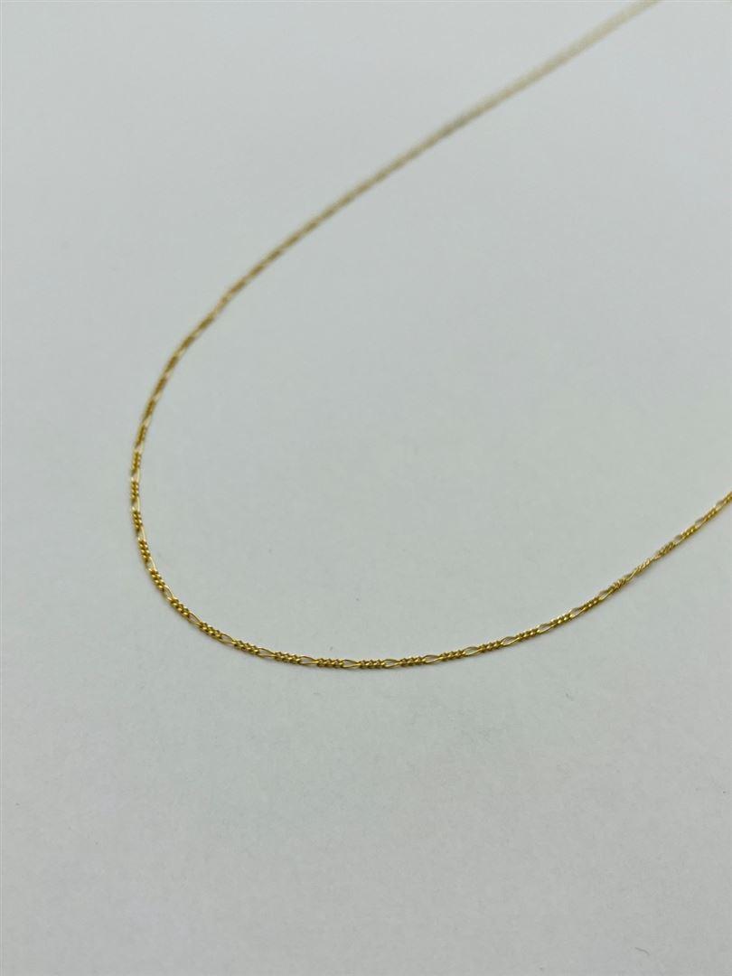 زنجیر طلا 18عیار فیگارو140411