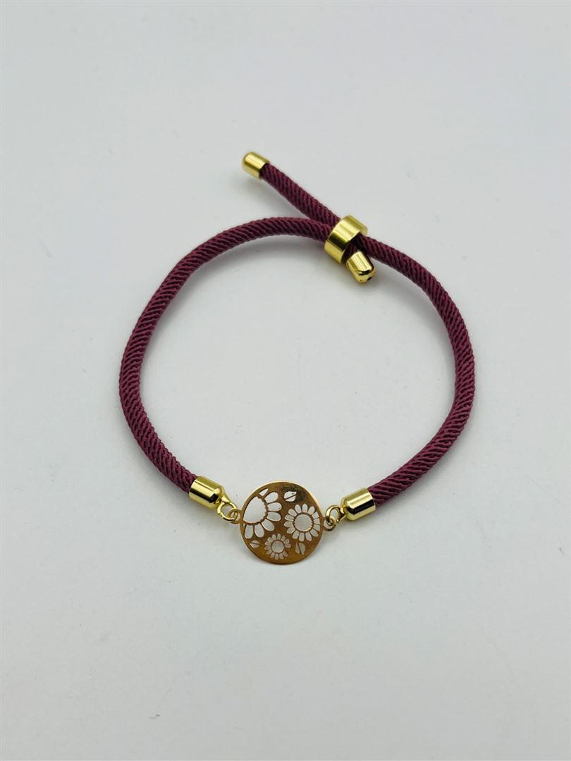 دستبند طلا 18عیار مارشال گل