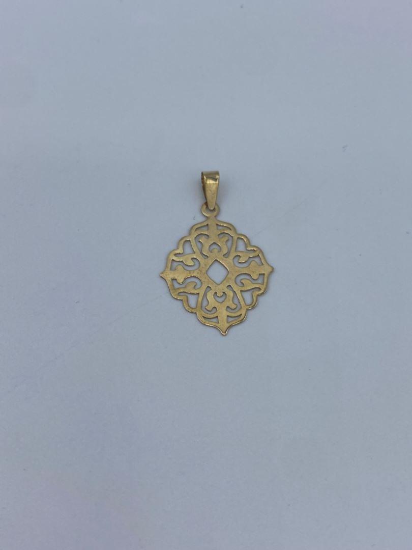 آویز طرح سنتی طلای 18 عیار124244