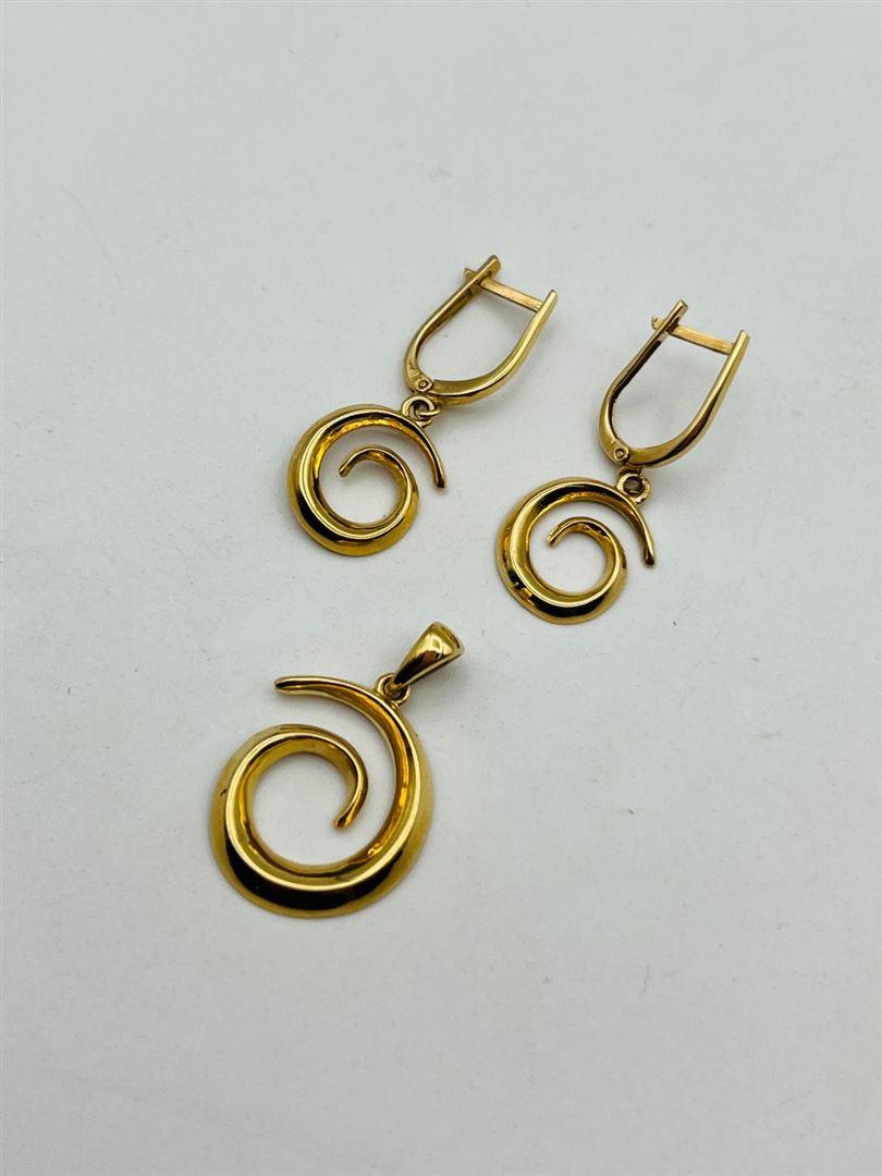 ست طلا 18عیار پیچی 138558-138559