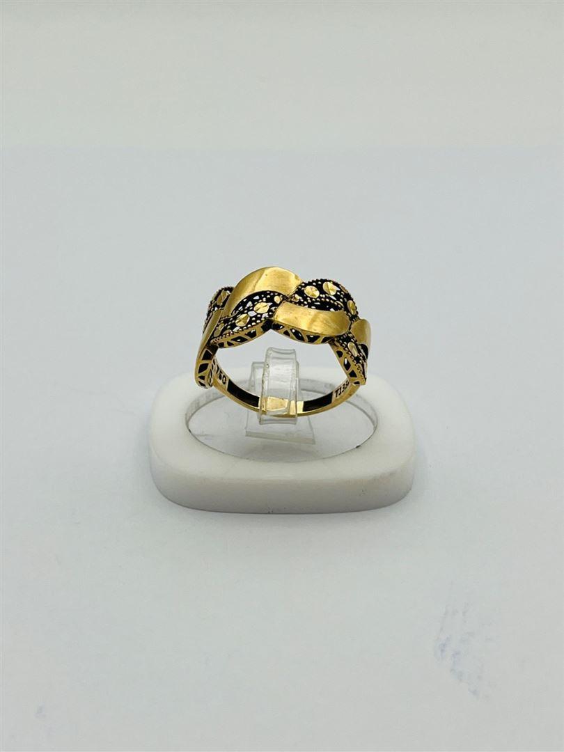 انگشتر طلا 18عیار میناکاری