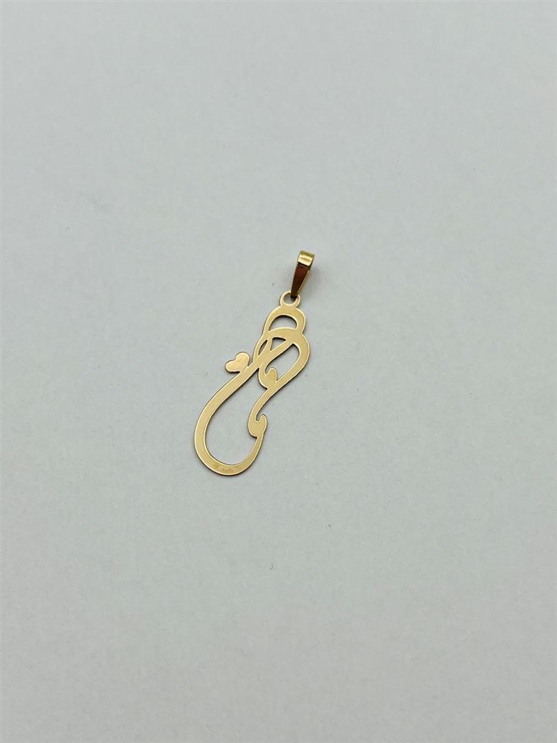 آویز پلاک طلا 18عیار مادر140386