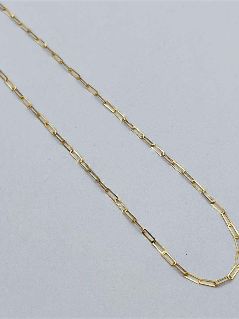 زنجیر طلا 18 عیار هرمس