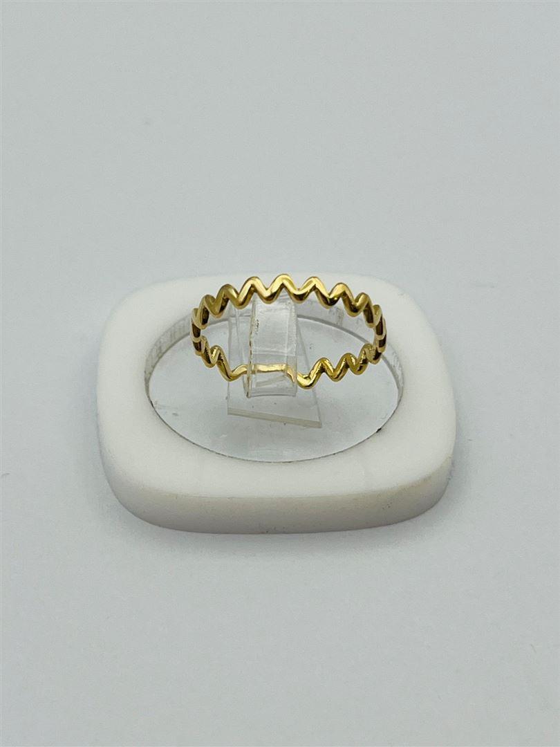 انگشتر طلا 18عیار مینیمال