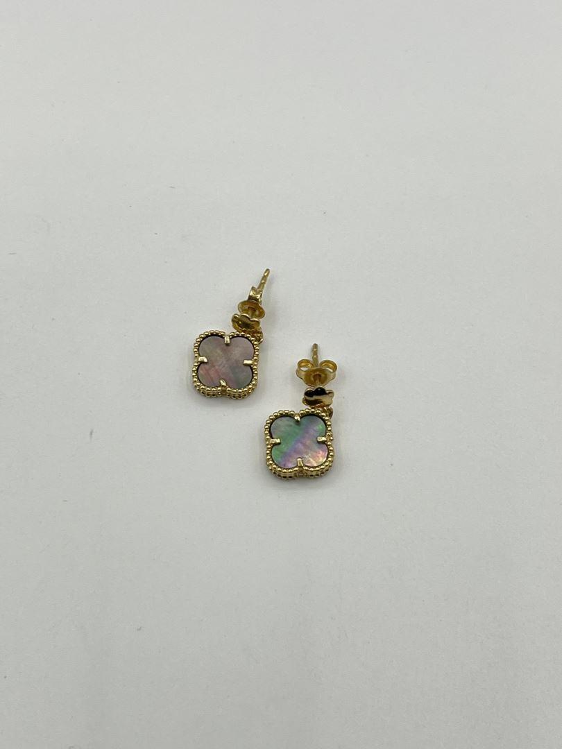 گوشواره میخی طلا 18 عیار ونکلیف 126971