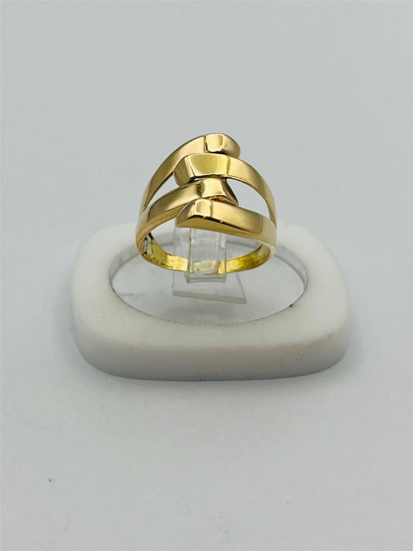 انگشتر طلا 18عیار کریستال