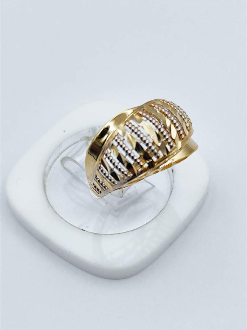 انگشتر طلا 18عیار تراش