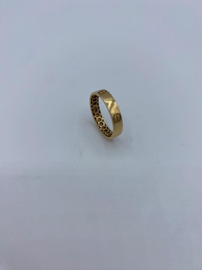 انگشتر کارتیر لاو طلای 18 عیار127963