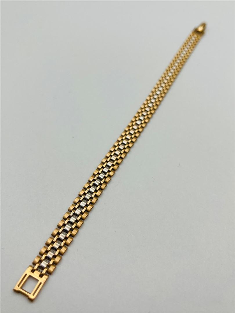 دستبند طلا 18عیار رولکس رزگلد