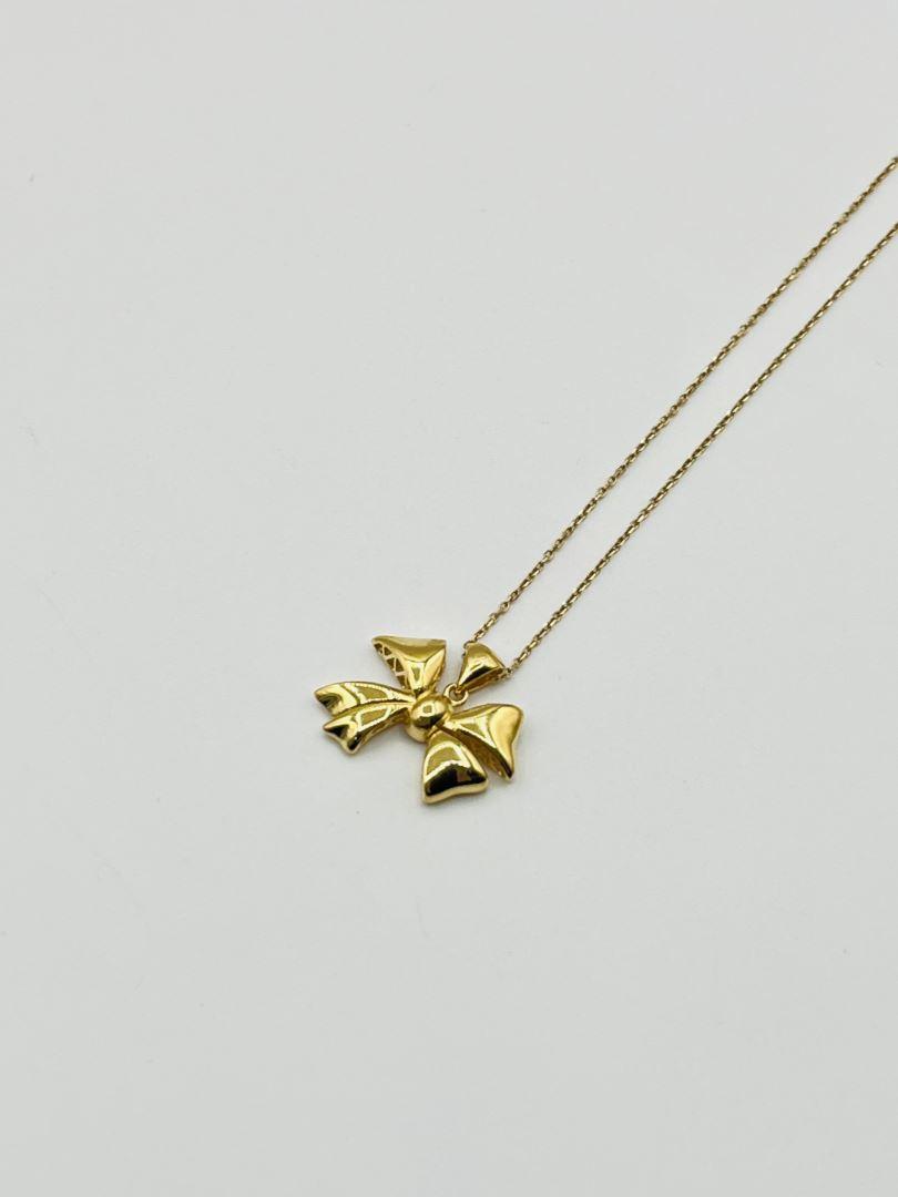 آویز طلا 18 عیار پاپیون127328