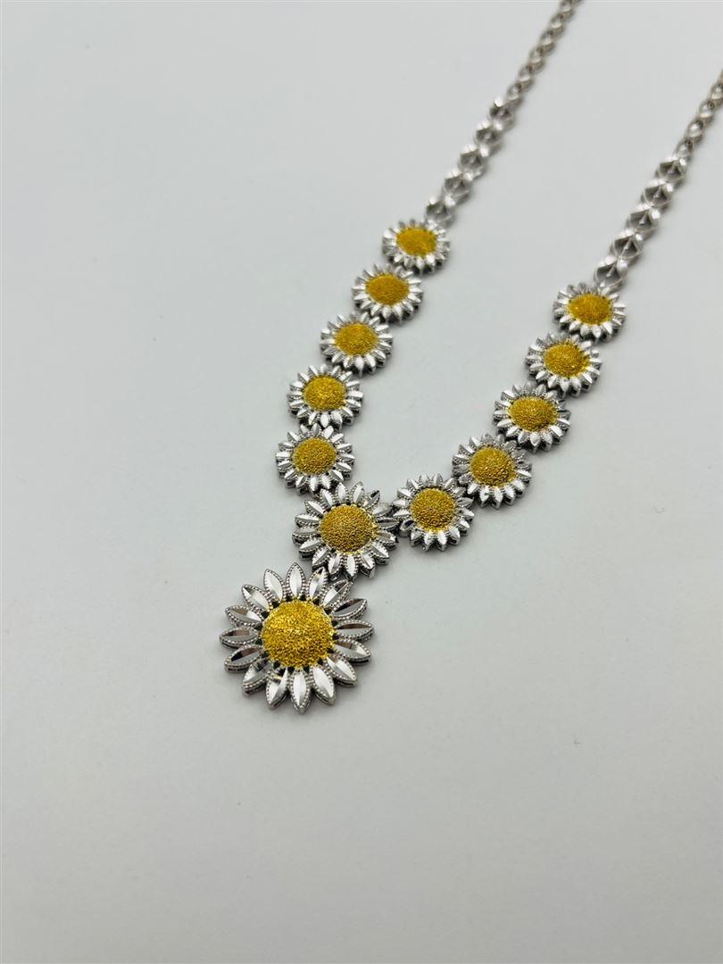 گردنبند طلا 18عیار گل143703