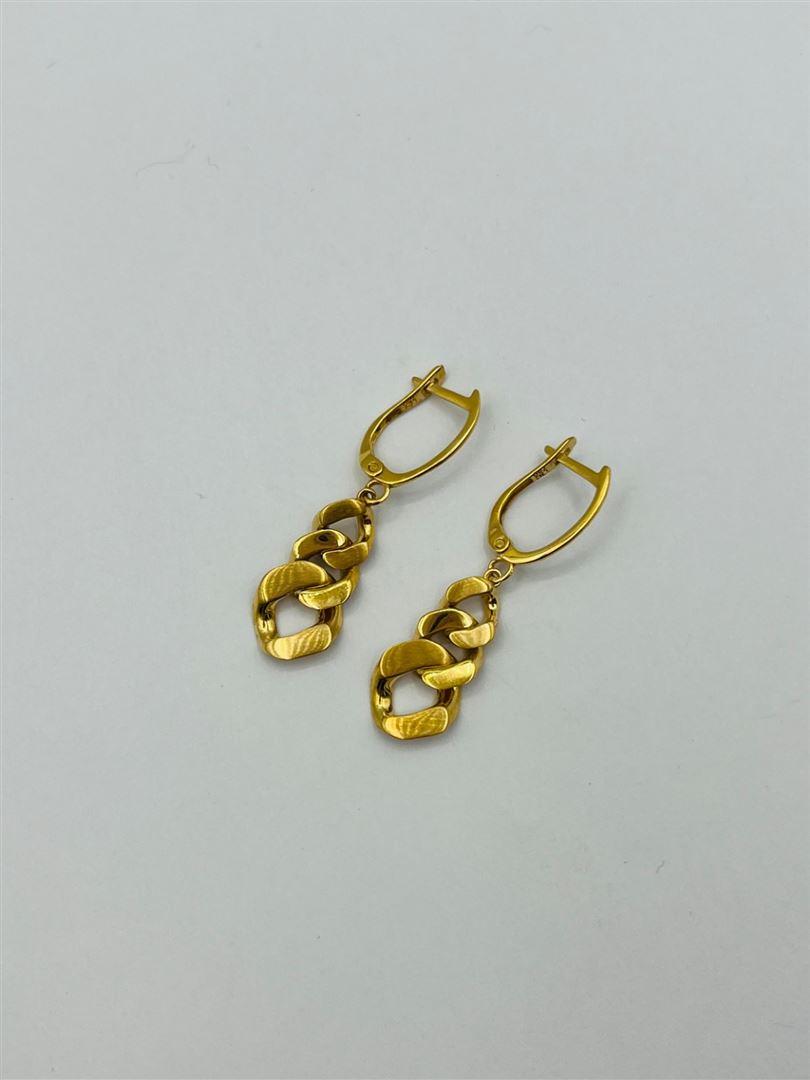 گوشواره طلا 18عیار کارتیر 133734